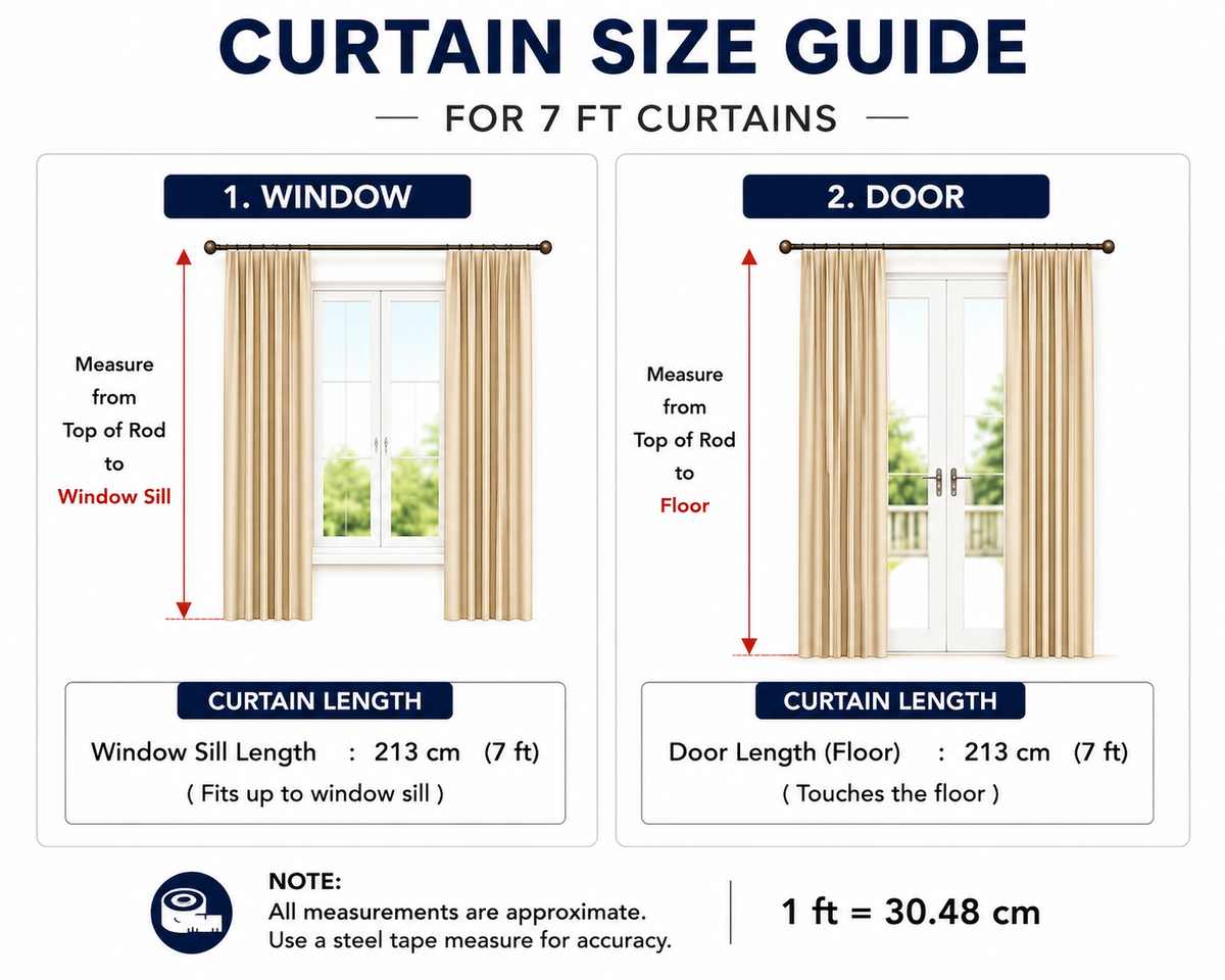 Bourbon Eyelet Curtains — Pair of 2