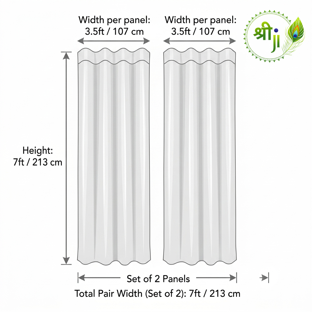 Kalvin White Eyelet Curtains — Pair of 2