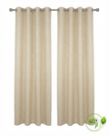 Beige Sky Force Eyelet Curtains — Pair of 2