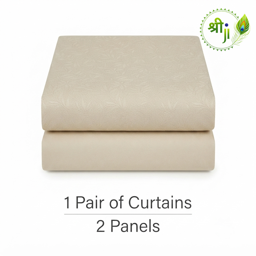 Beige Sky Force Eyelet Curtains — Pair of 2