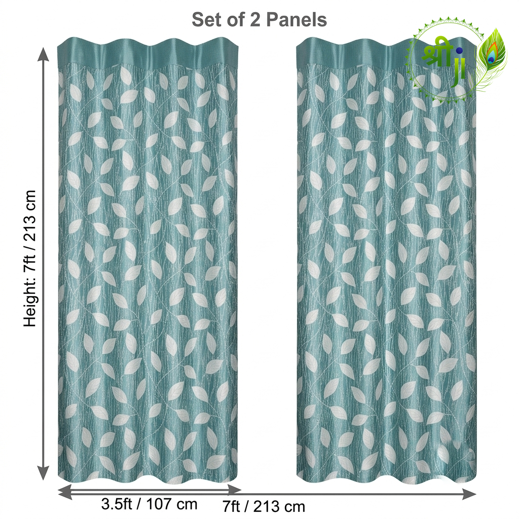 Koshaq Eyelet Curtains — Pair of 2