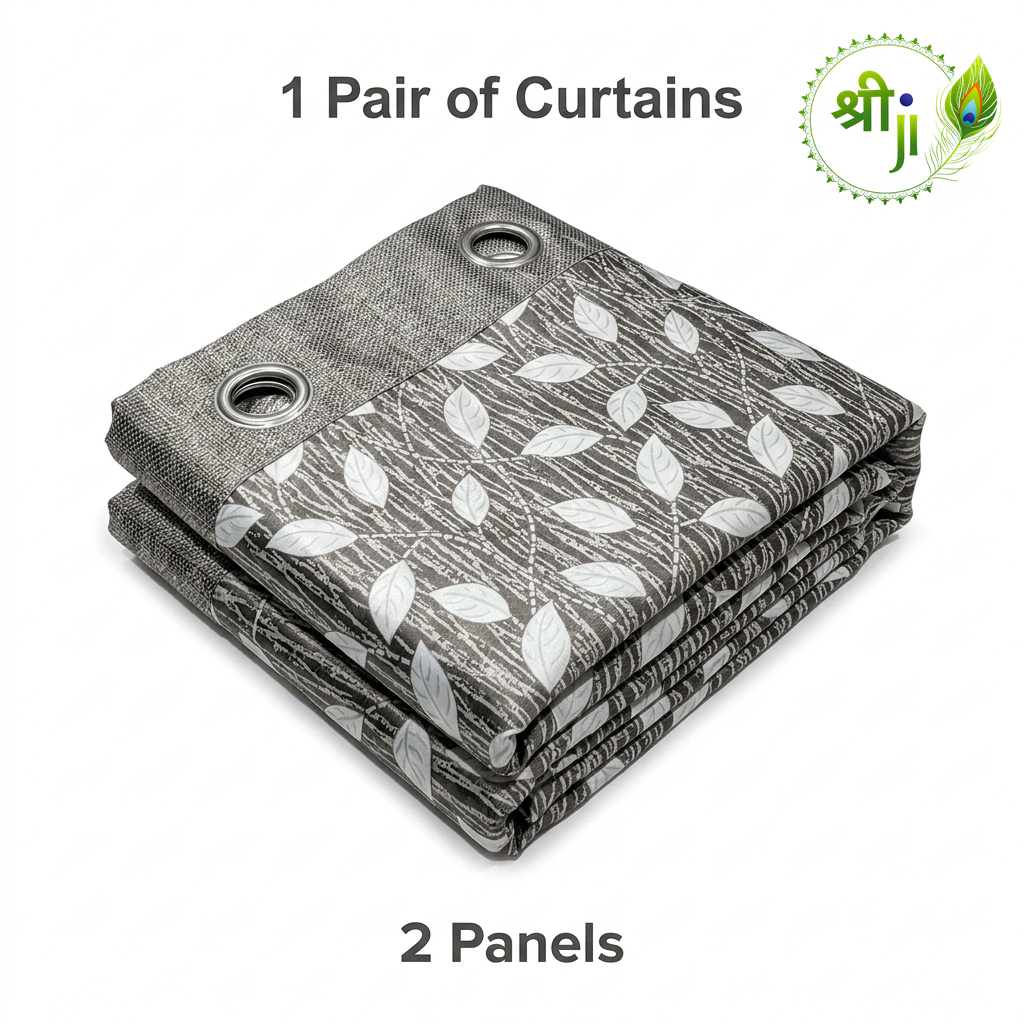 Koshaq Eyelet Curtains — Pair of 2
