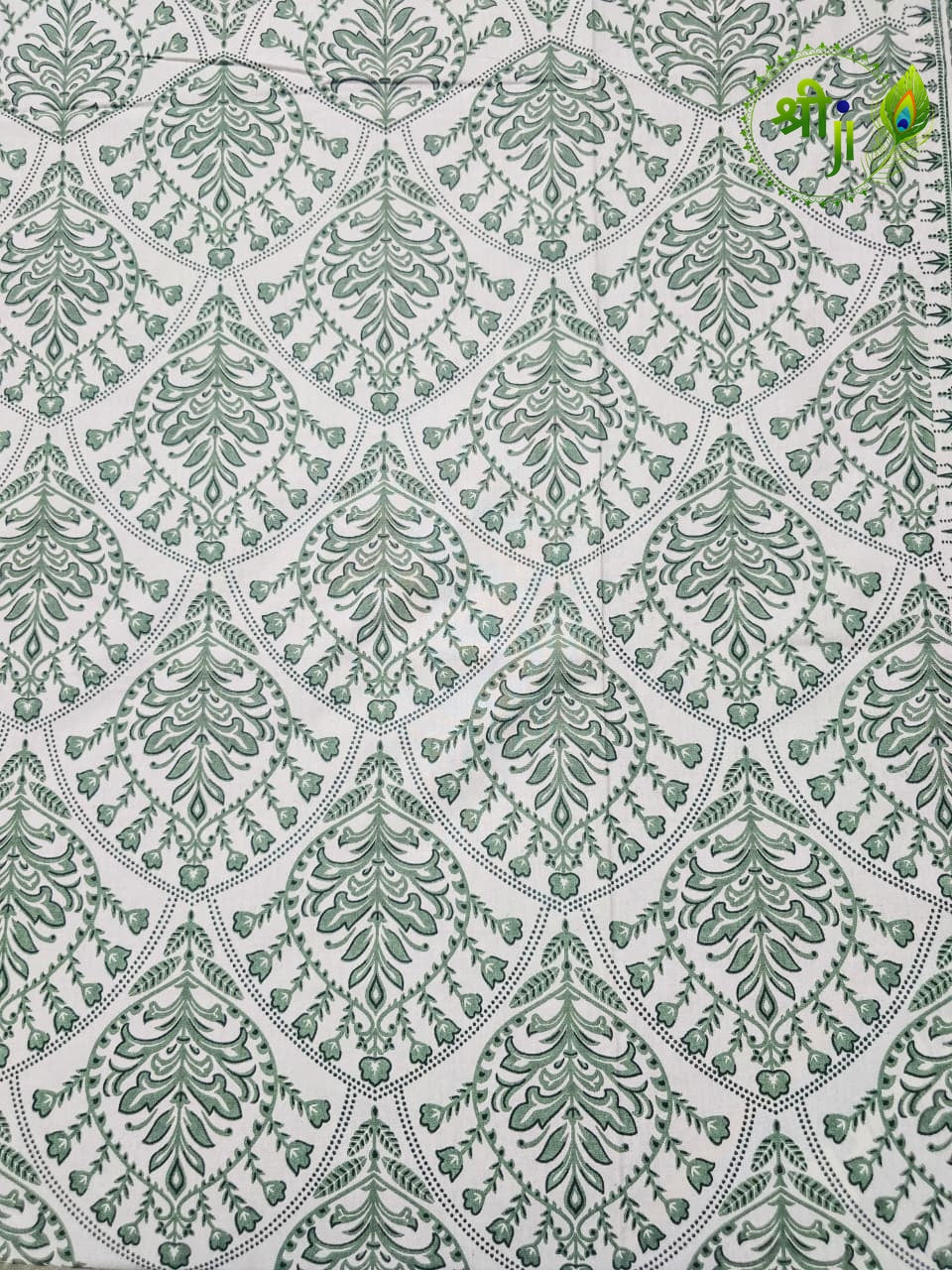 Jaipuri Design Cotton Bed Sheet (Elegance)
